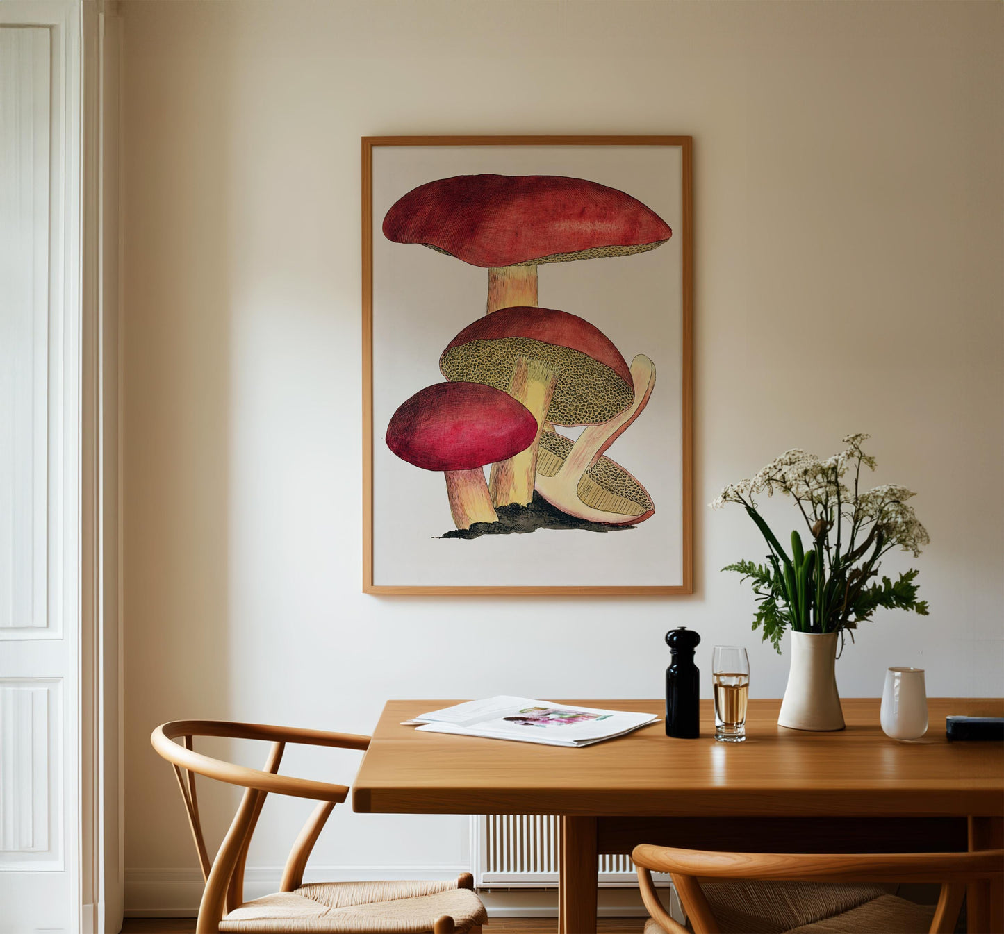 Vintage Fungi Print