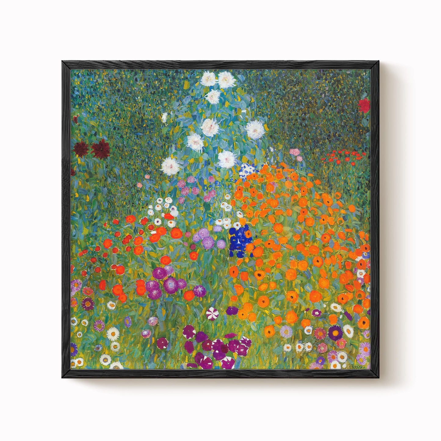 Gustav Klimt - Cottage Garden Print