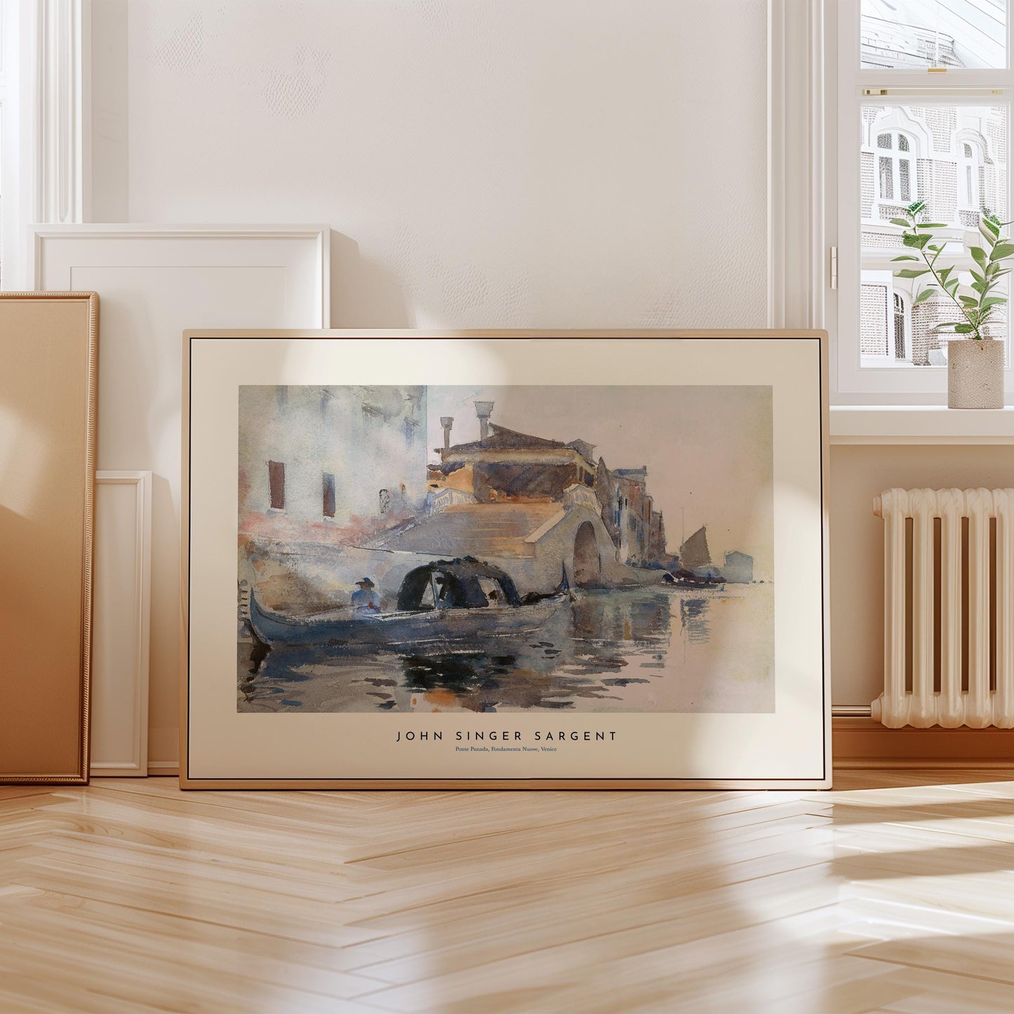 John Singer Sargent - Ponte Panada, Fondamenta Nuove, Venice Print