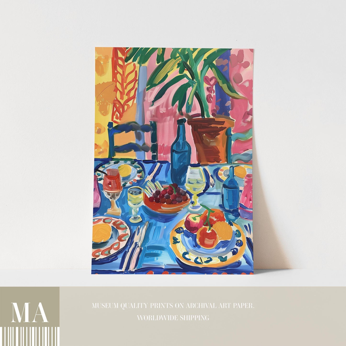 Dining Room Wall Art Print