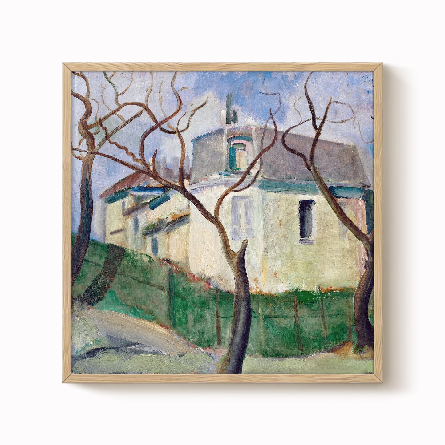 Cyprián Majerník - Villa in the Garden Print