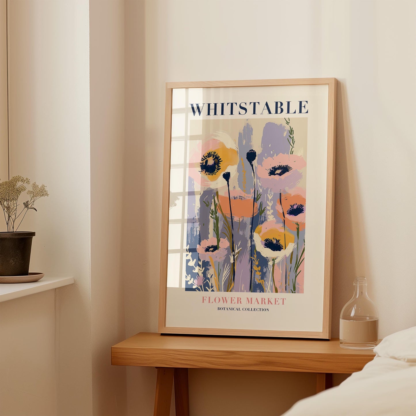 Whitstable Flower Market Print