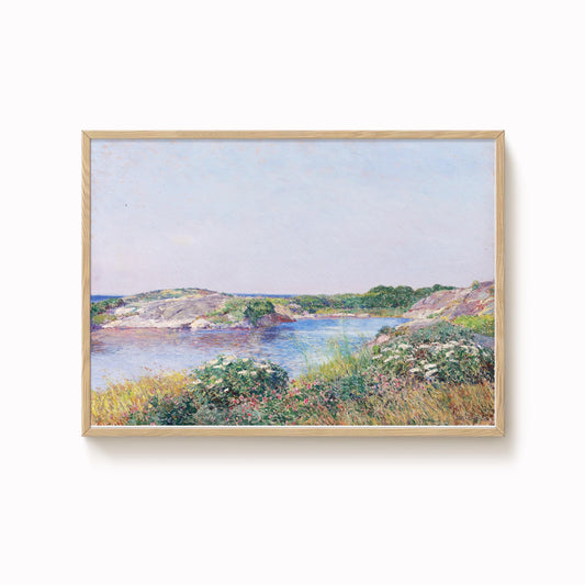 Childe Hassam - The Little Pond, Appledore Print