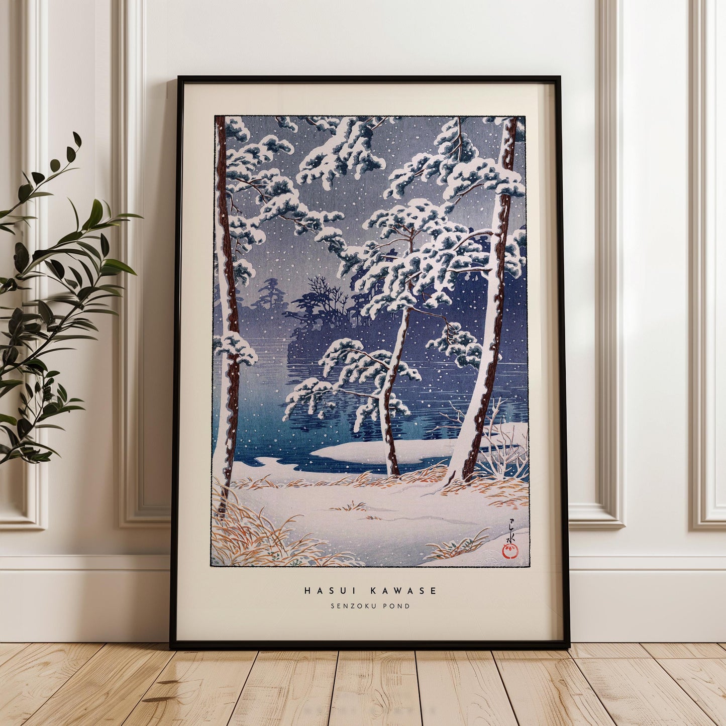 Hasui Kawase - Senzoku Pond Print