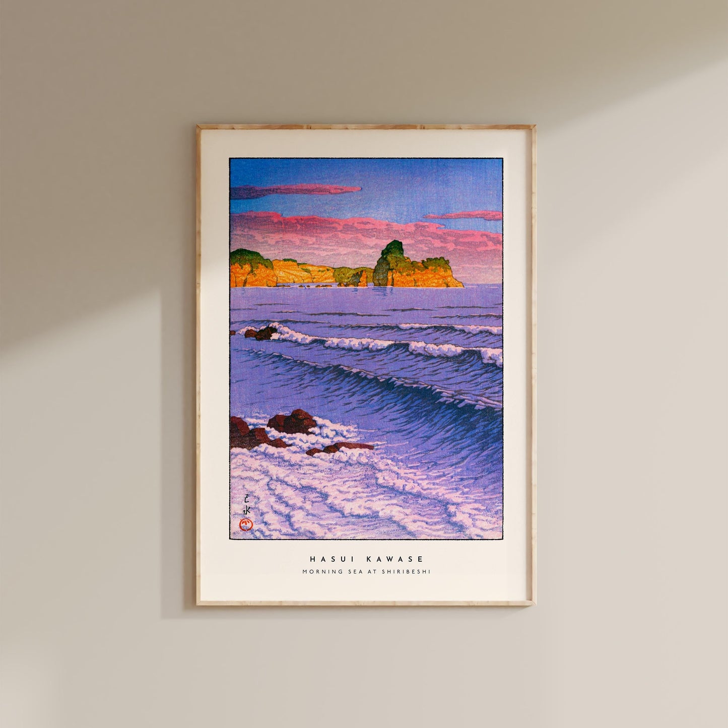 Hasui Kawase - Morning Sea at Shiribeshi Print
