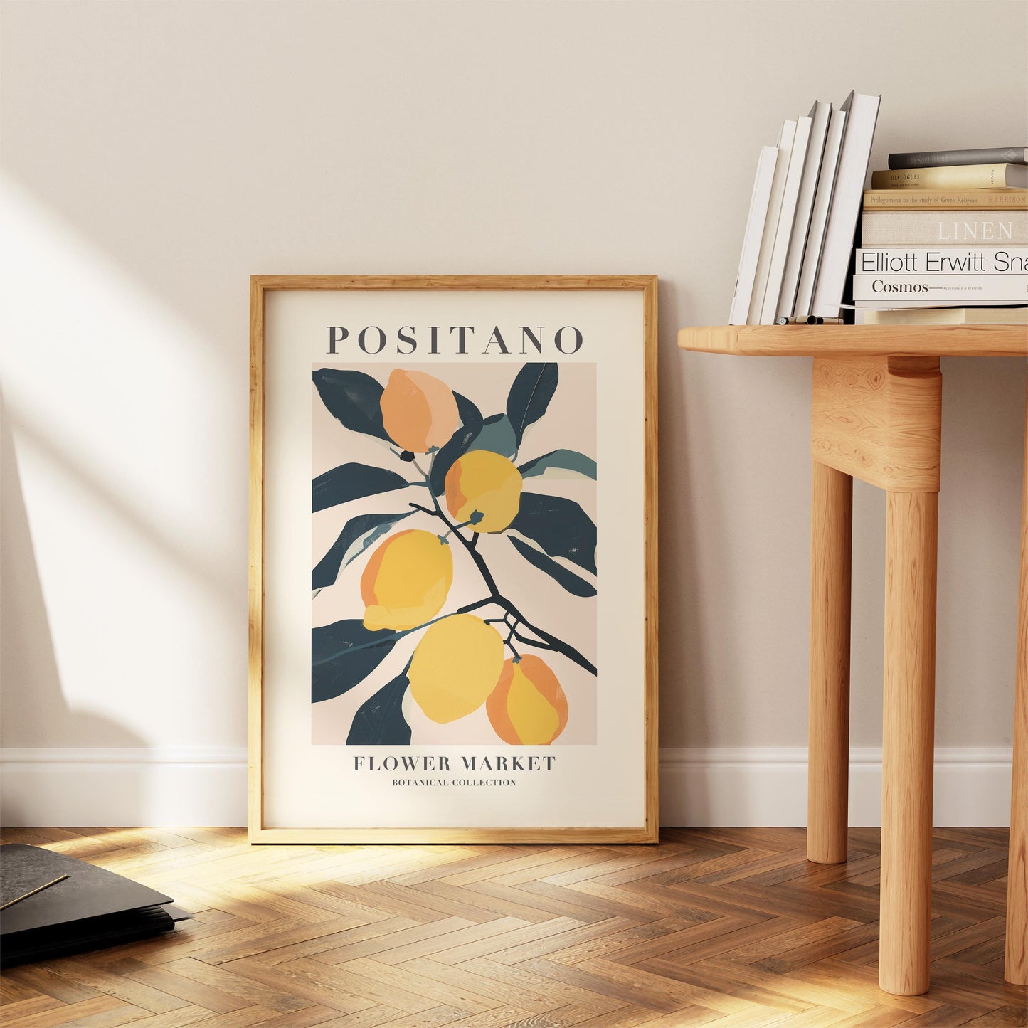 Positano Lemon Print