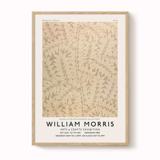 William Morris - Branch Pattern Print