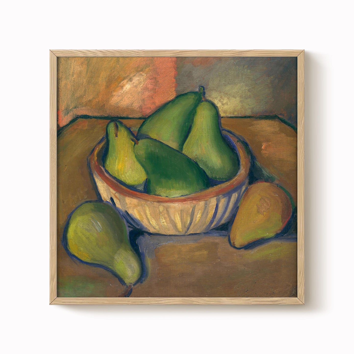 Cyprián Majerník - Pears in a Bowl Print