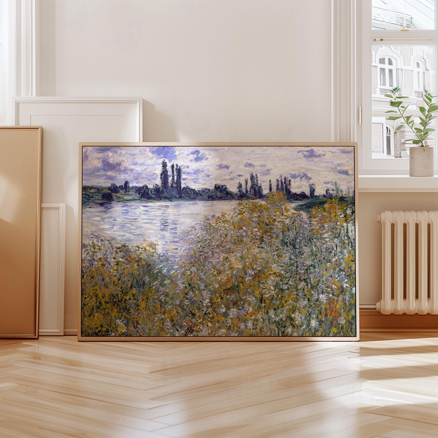 Monet - Banks of the Seine Print