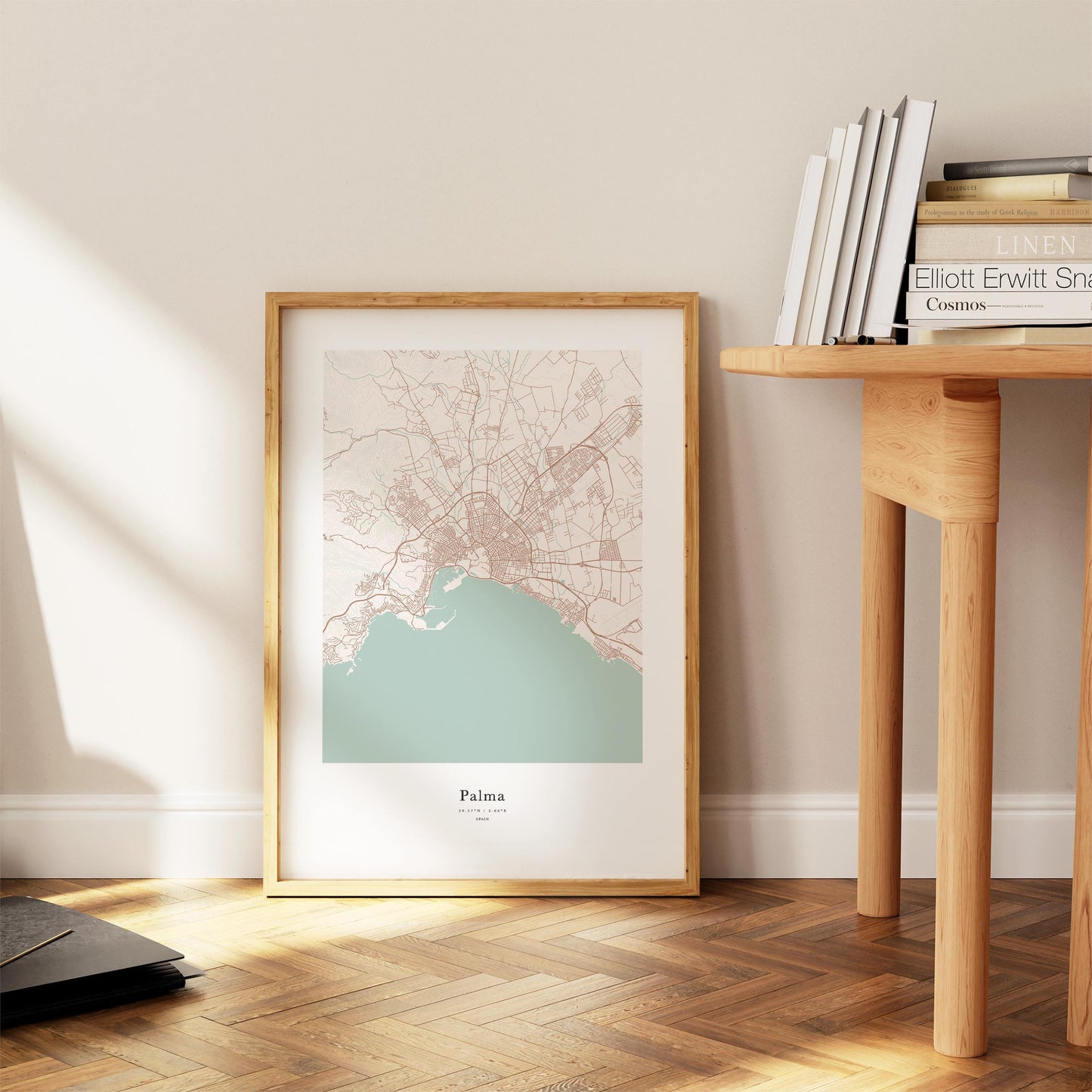 Palma City Map Print