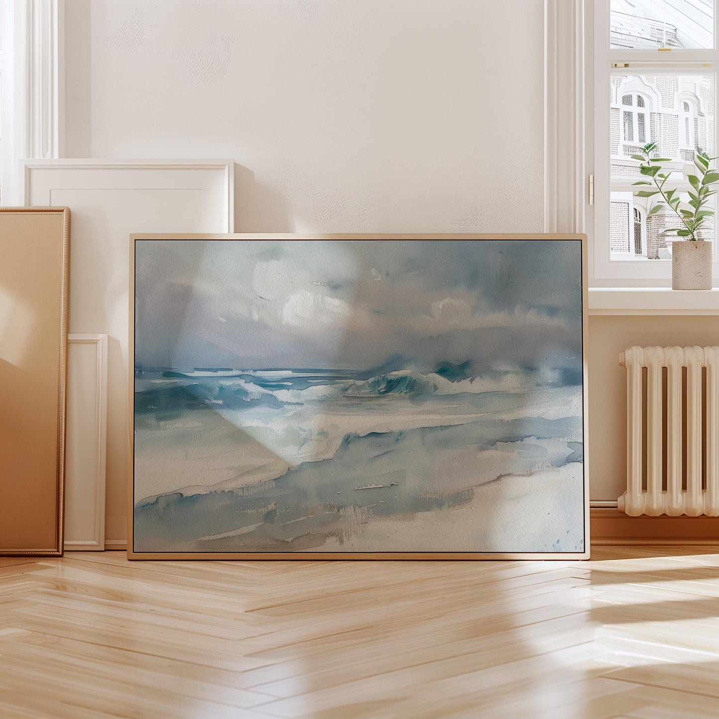 Stormy Seashore Print