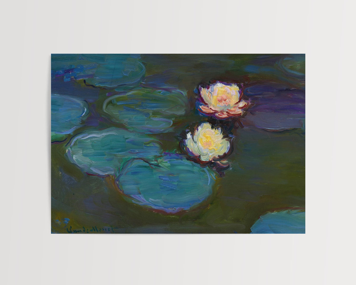 Monet - Water Lilies Print
