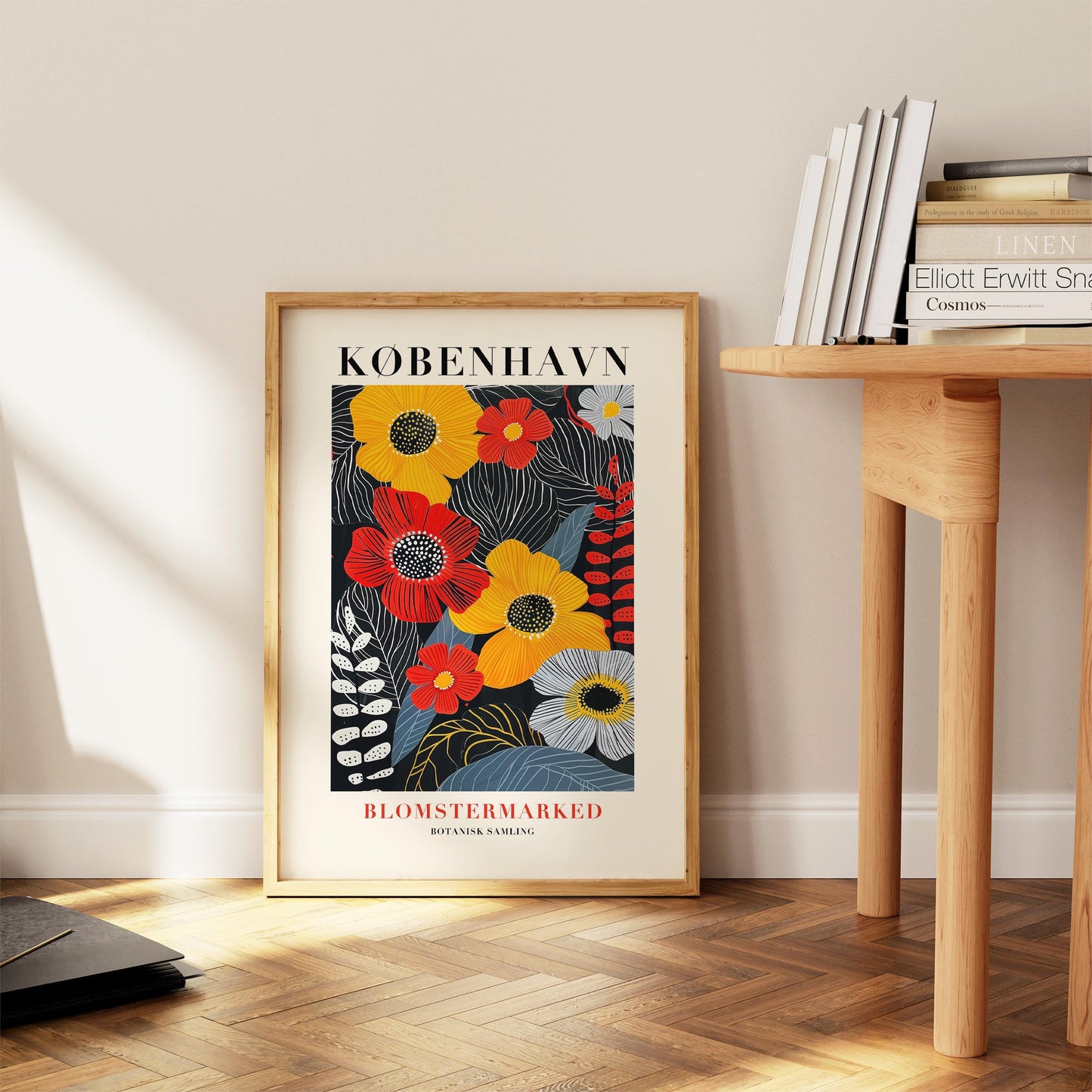 Copenhagen Flower Market Print