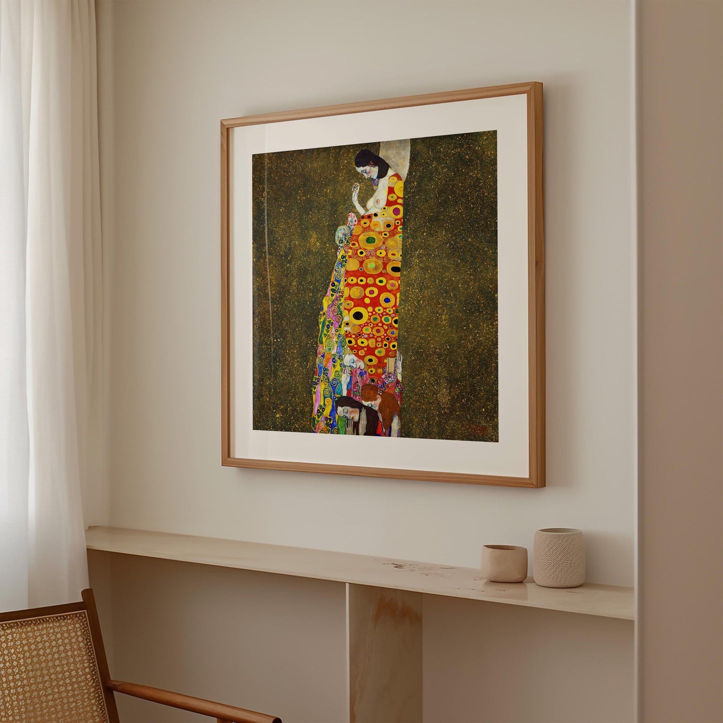 Gustav Klimt - Hope, II Art Print