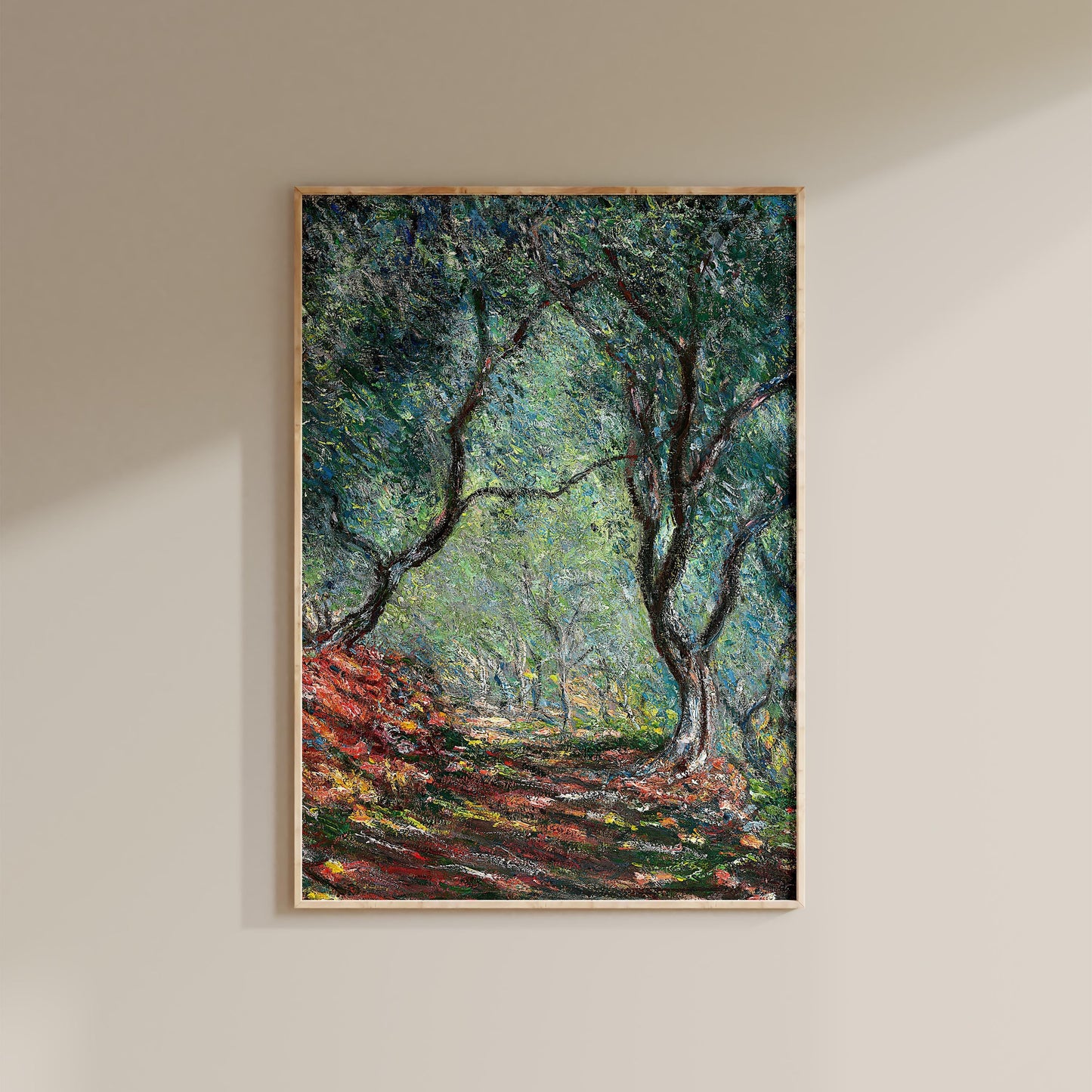 Monet - Olive Trees Print