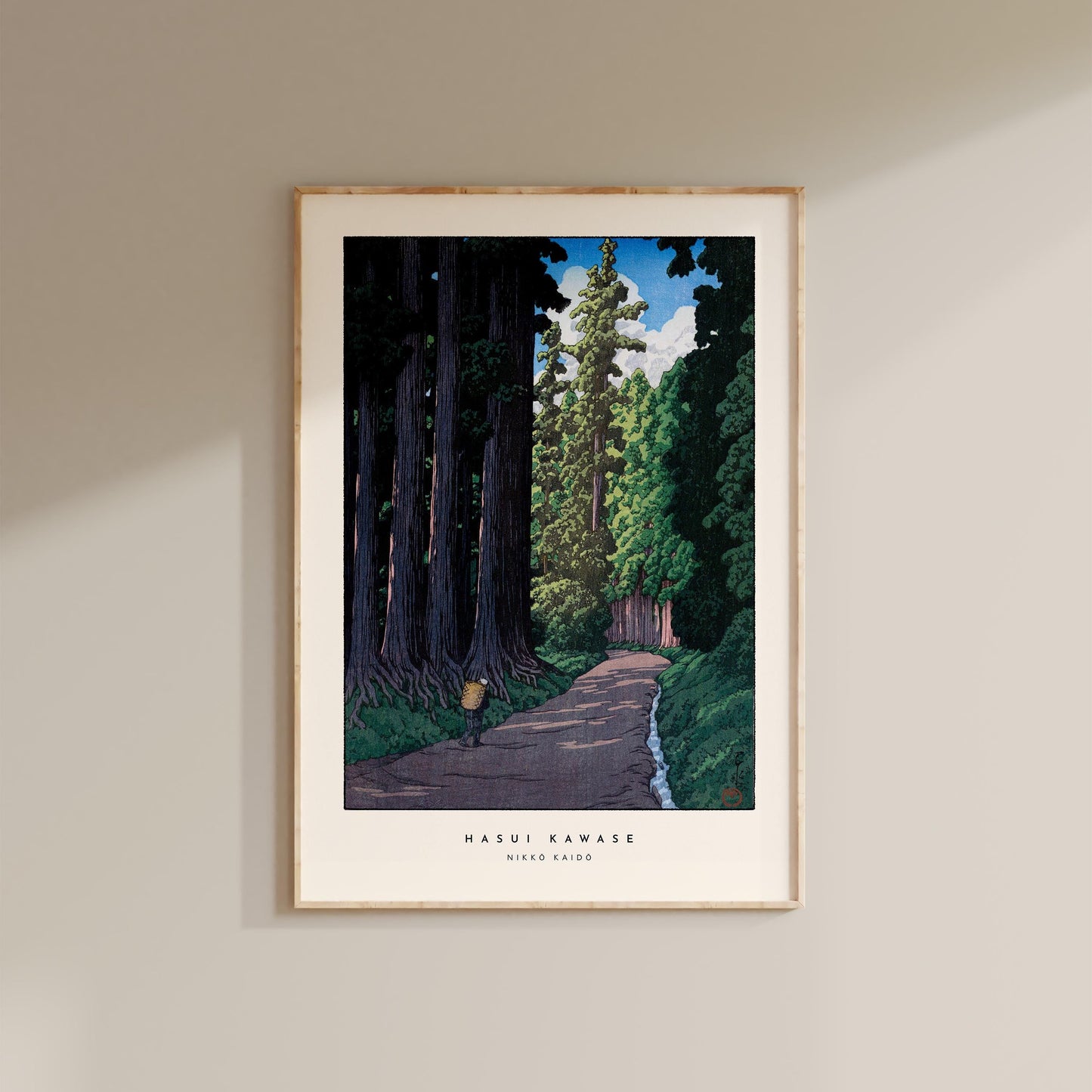 Hasui Kawase - Road to Nikko Print