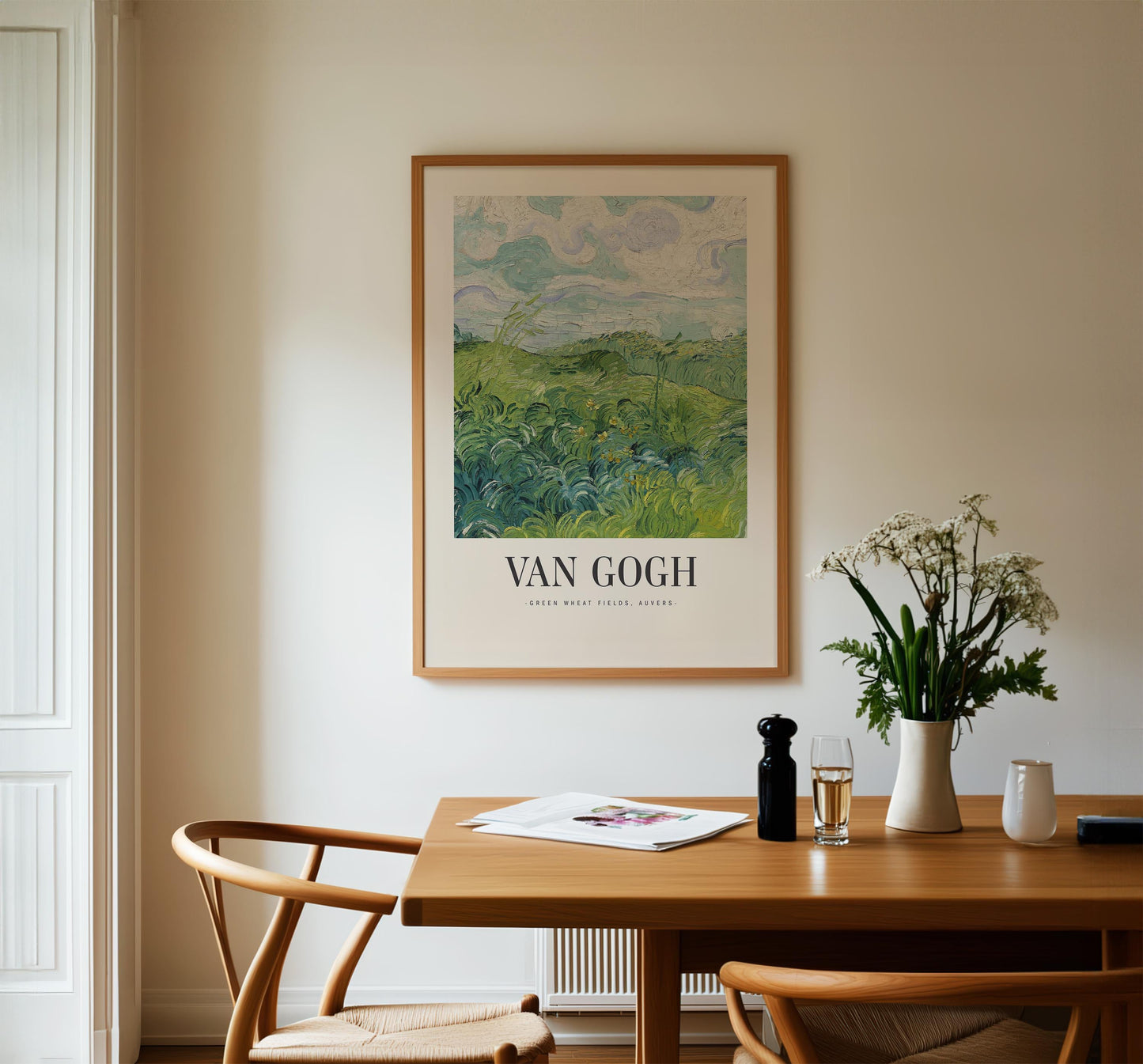 Van Gogh - Green Wheat Fields Print