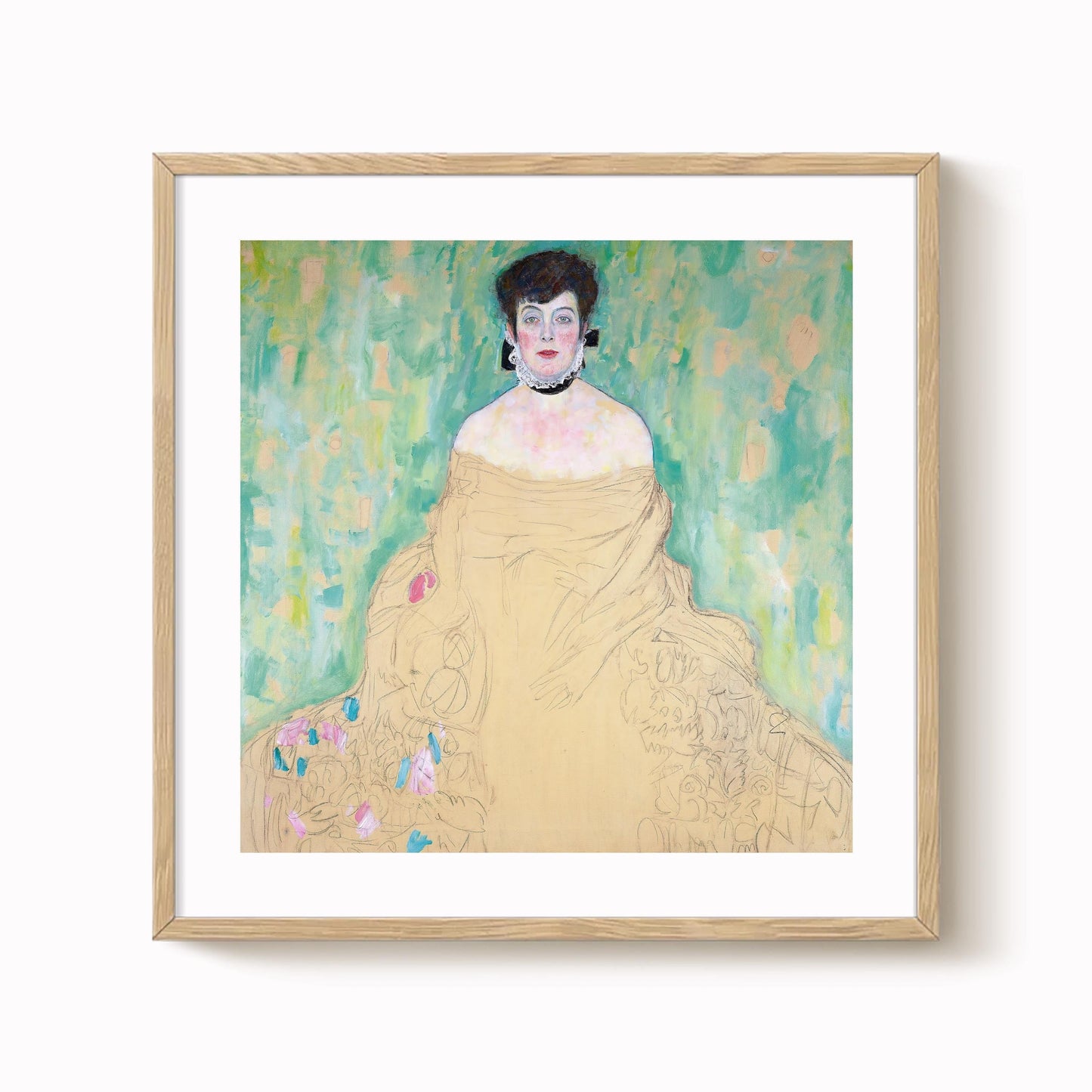 Gustav Klimt - Amalie Zuckerkandl Art Print
