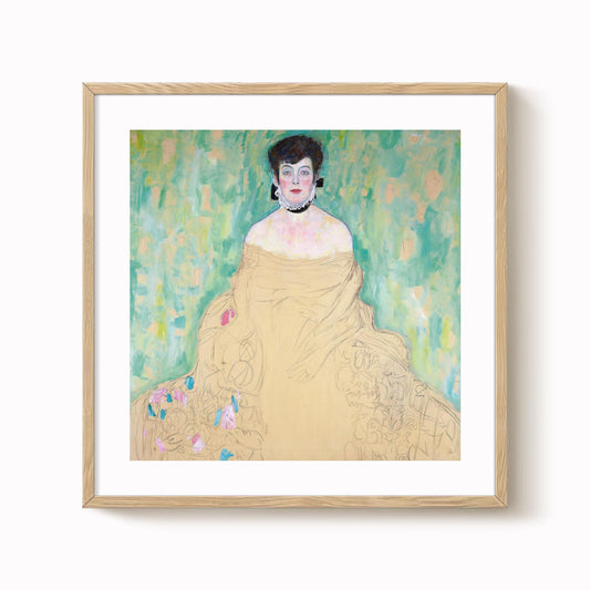 Gustav Klimt - Amalie Zuckerkandl Art Print