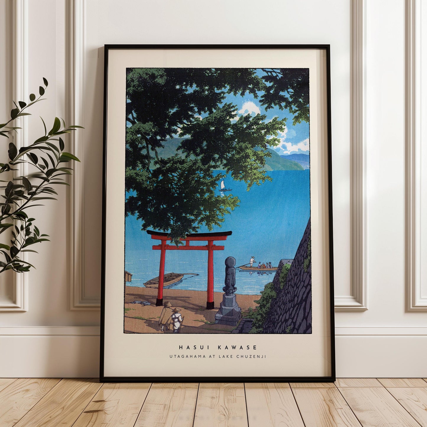 Hasui Kawase - Utagahama At Lake Chuzenji Print
