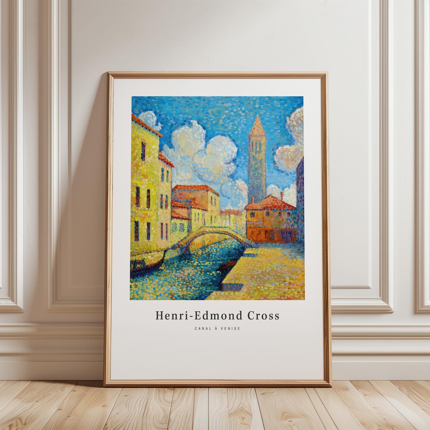 Henri-Edmond Cross - Canal à Venise Print