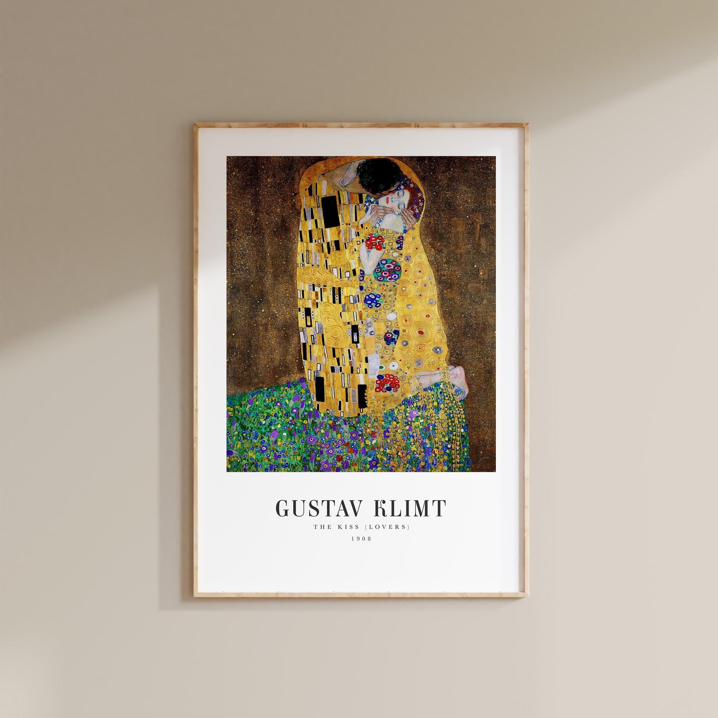 Gustav Klimt - The Kiss Print