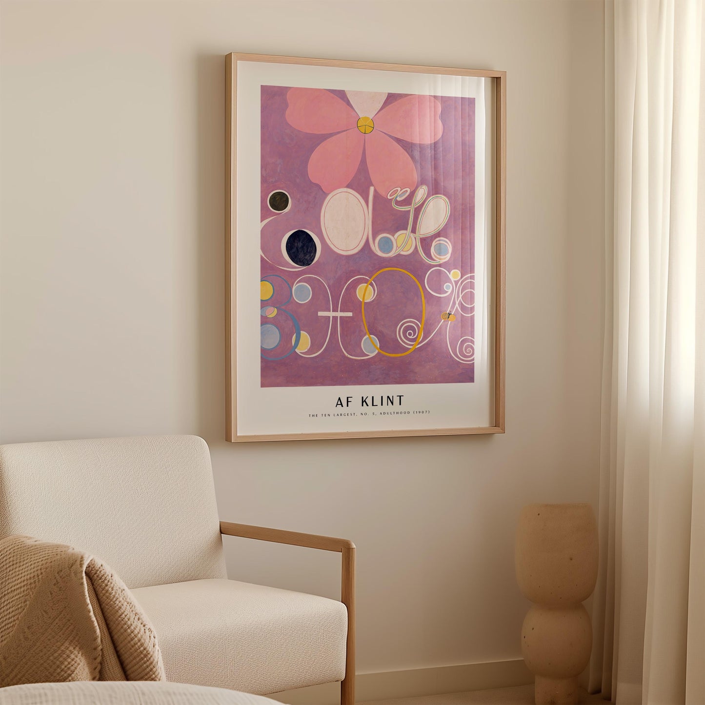 Hilma af Klint - The Ten Largest, No. 5, Adulthood Print