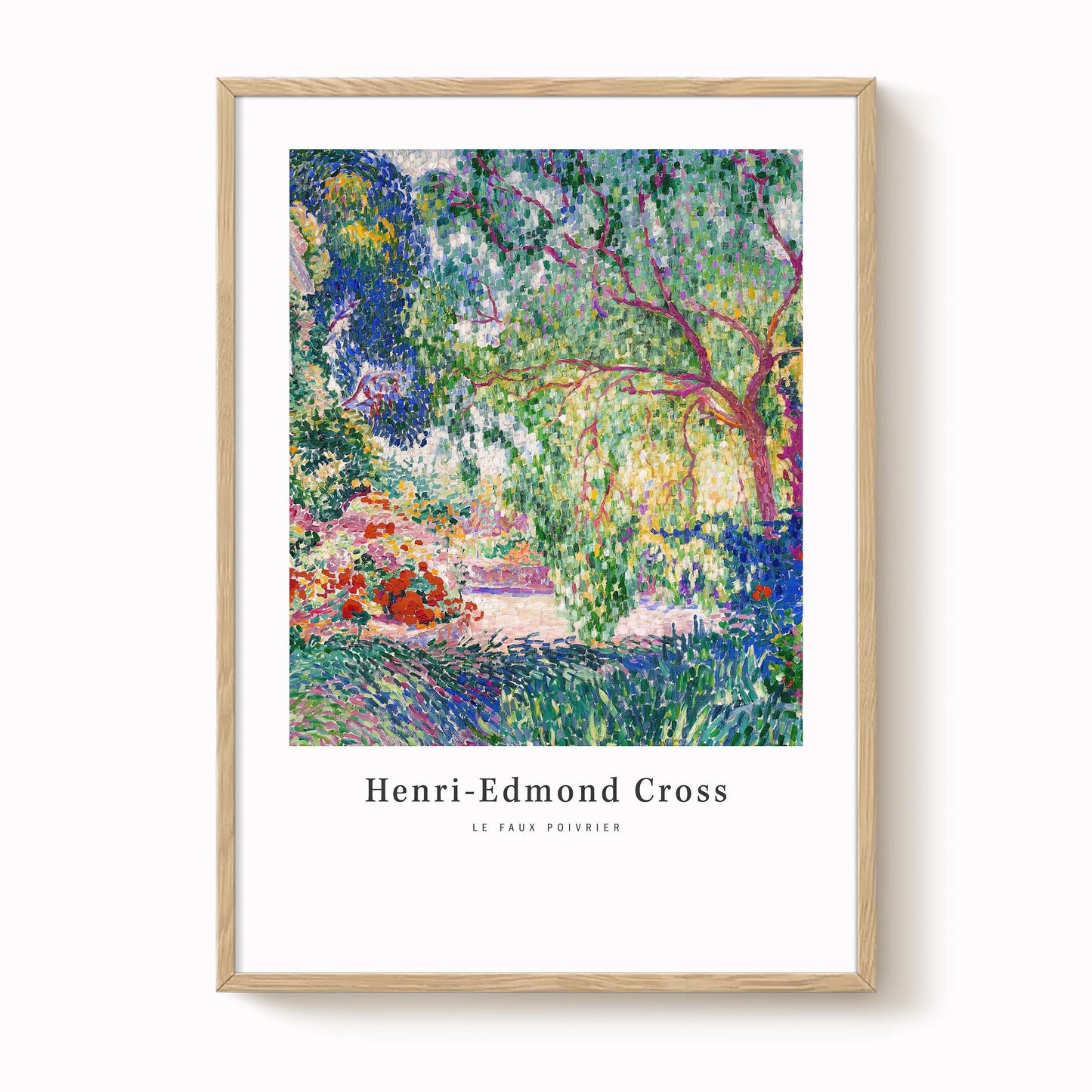 Henri-Edmond Cross - Le Faux Poivrier, Provence Print