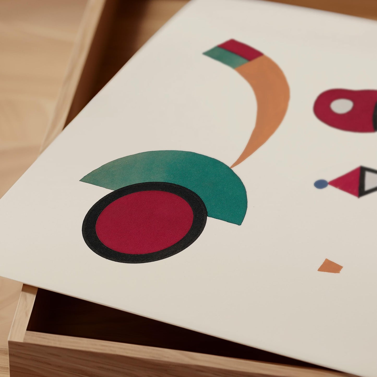 Kandinsky - 11 tableux et 7 Poèmes Print