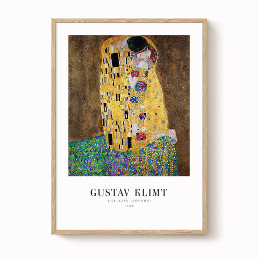 Gustav Klimt - The Kiss Print