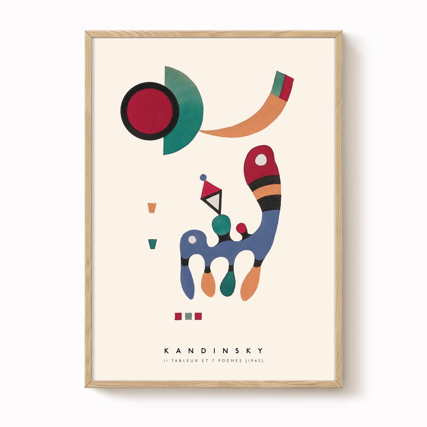 Kandinsky - 11 tableux et 7 Poèmes Print