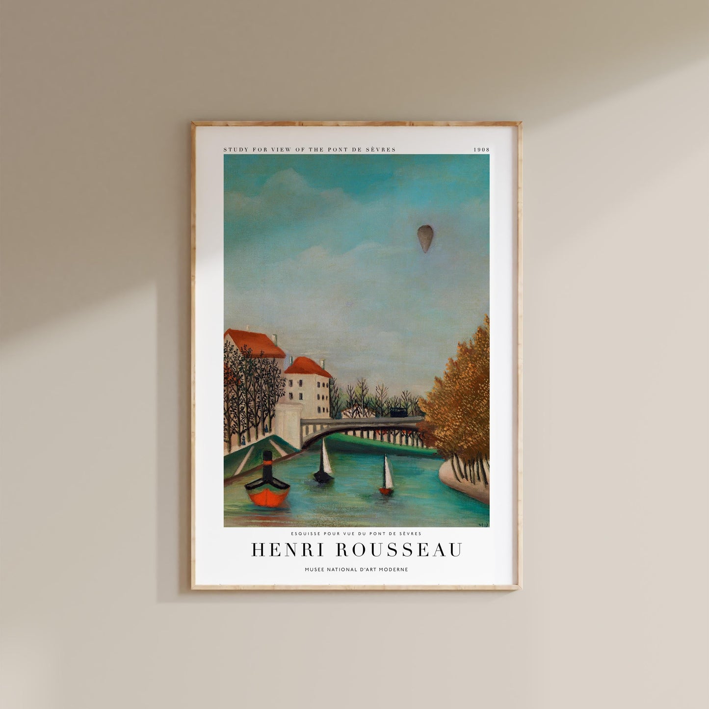 Henri Rousseau - Pont de Sèvres Art Print