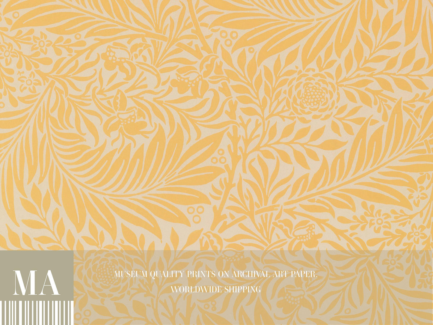 William Morris - Larkspur Print
