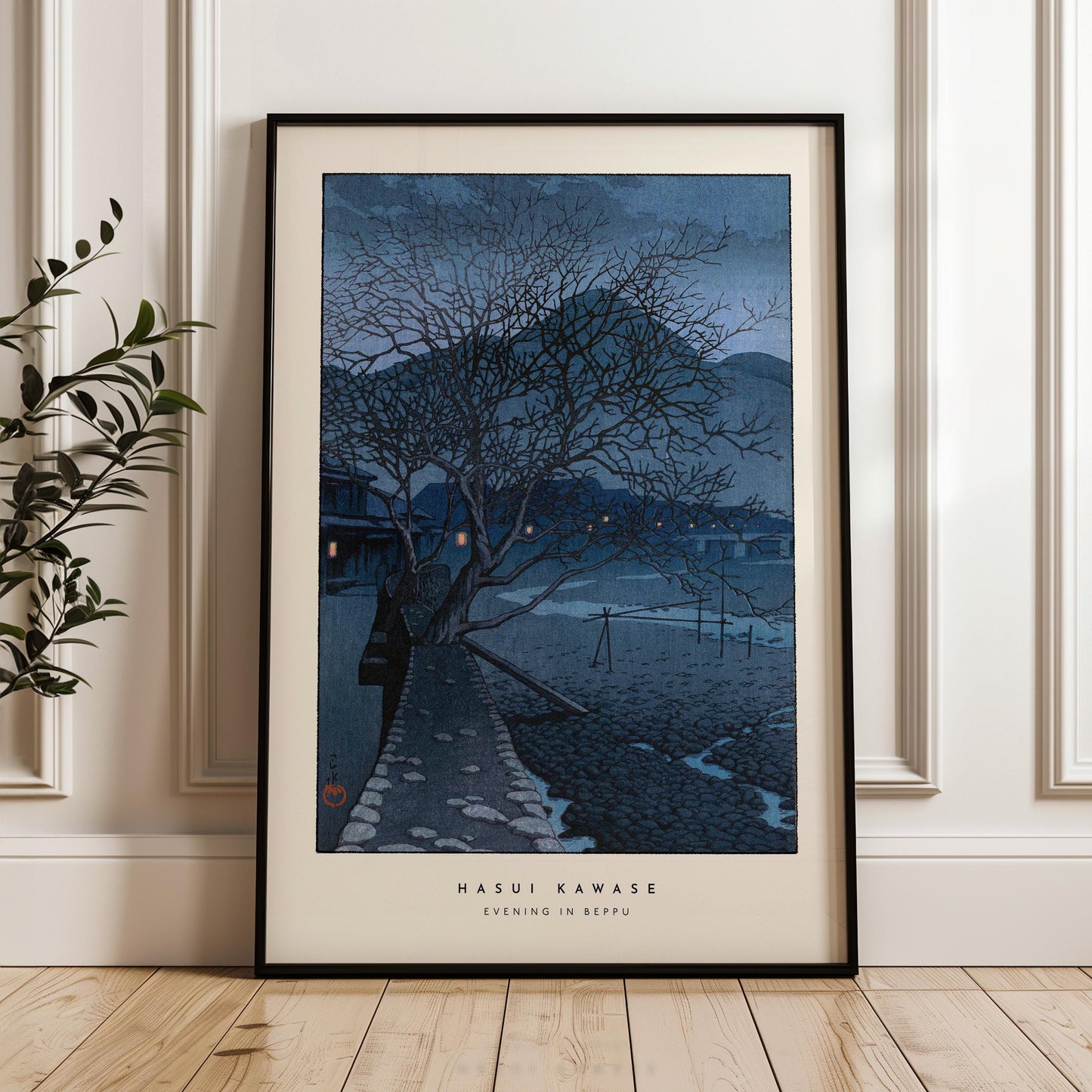 Hasui Kawase - Evening In Beppu Print