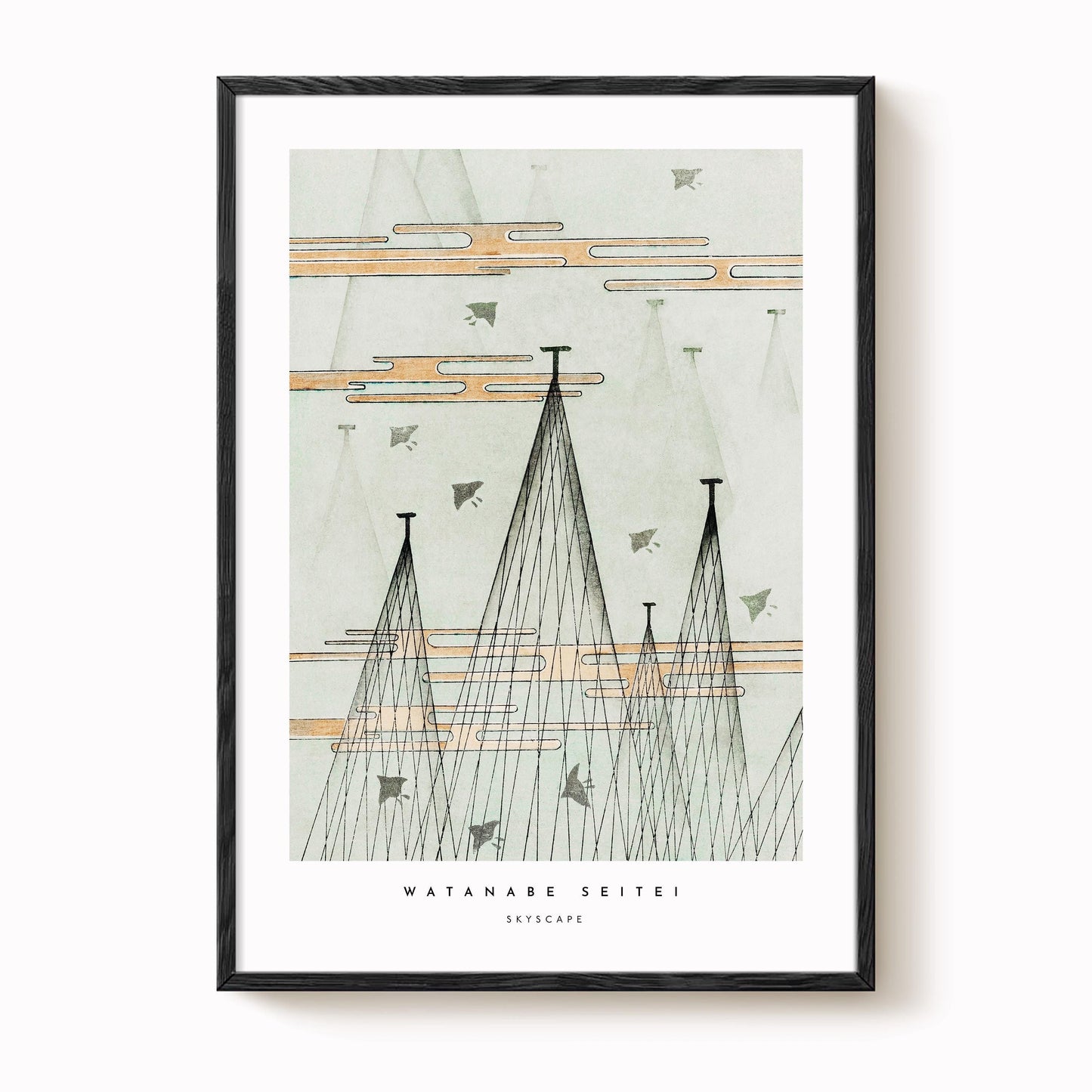 Watanabe Seitei - Skyscape Print