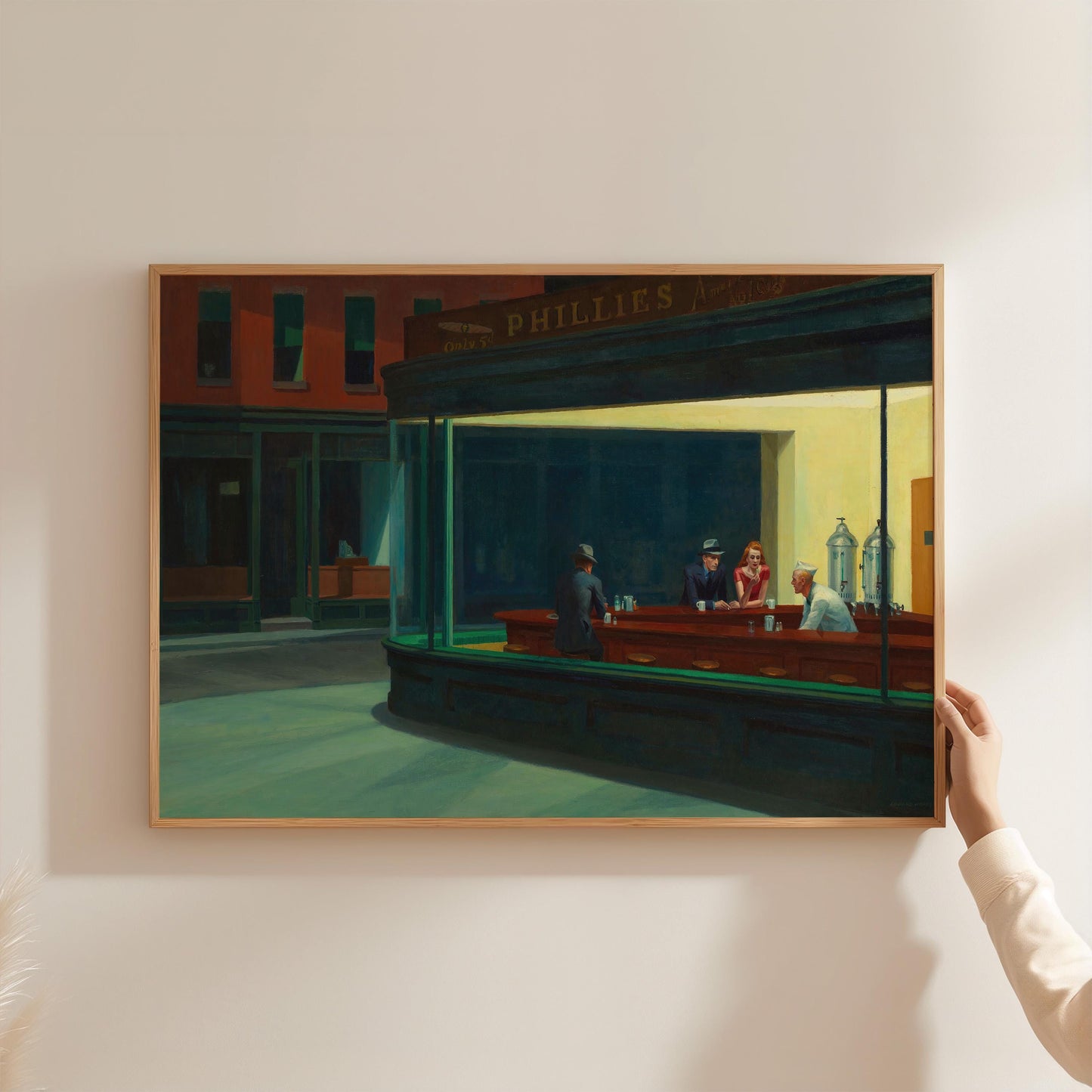 Edward Hopper - Nighthawks Print