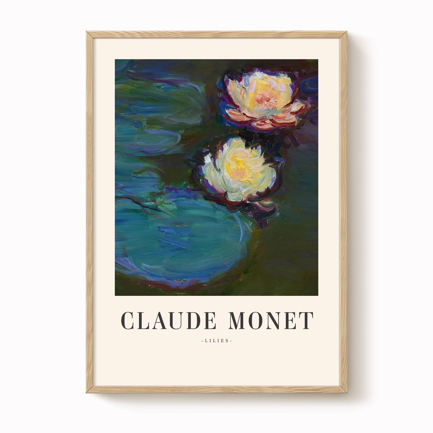 Monet - Waterlilies Print