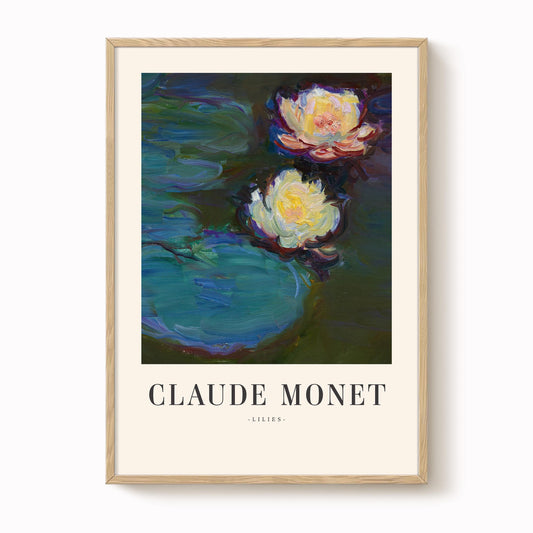 Monet - Waterlilies Print