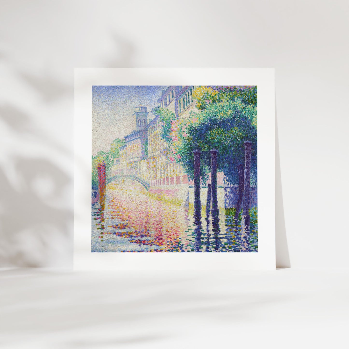 Henri-Edmond Cross - Rio San Trovaso, Venice Art Print