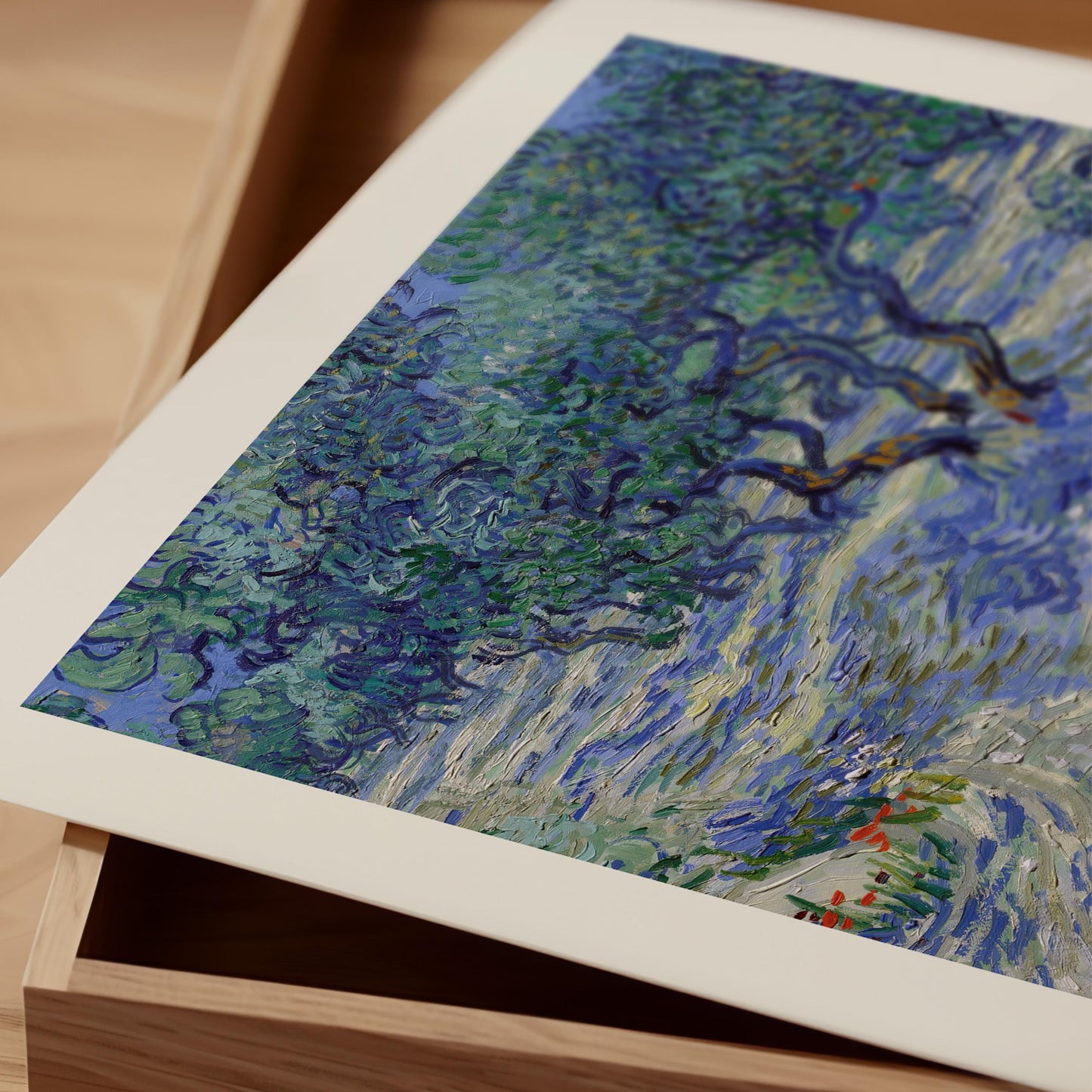 Van Gogh - Olive Orchard Print