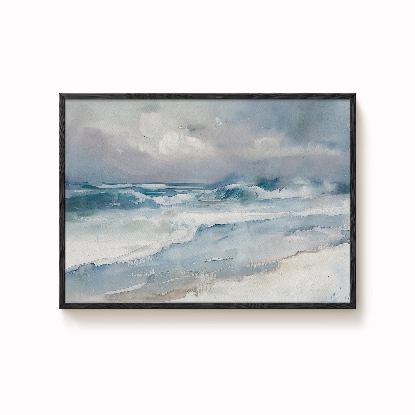 Stormy Seashore Print