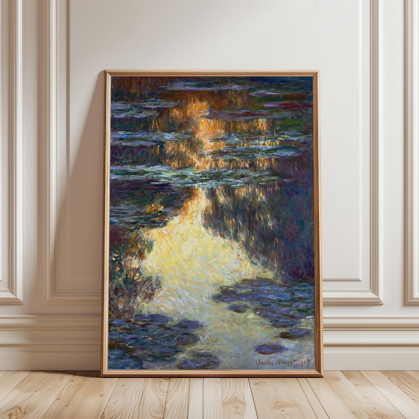 Monet - Waterlilies Print