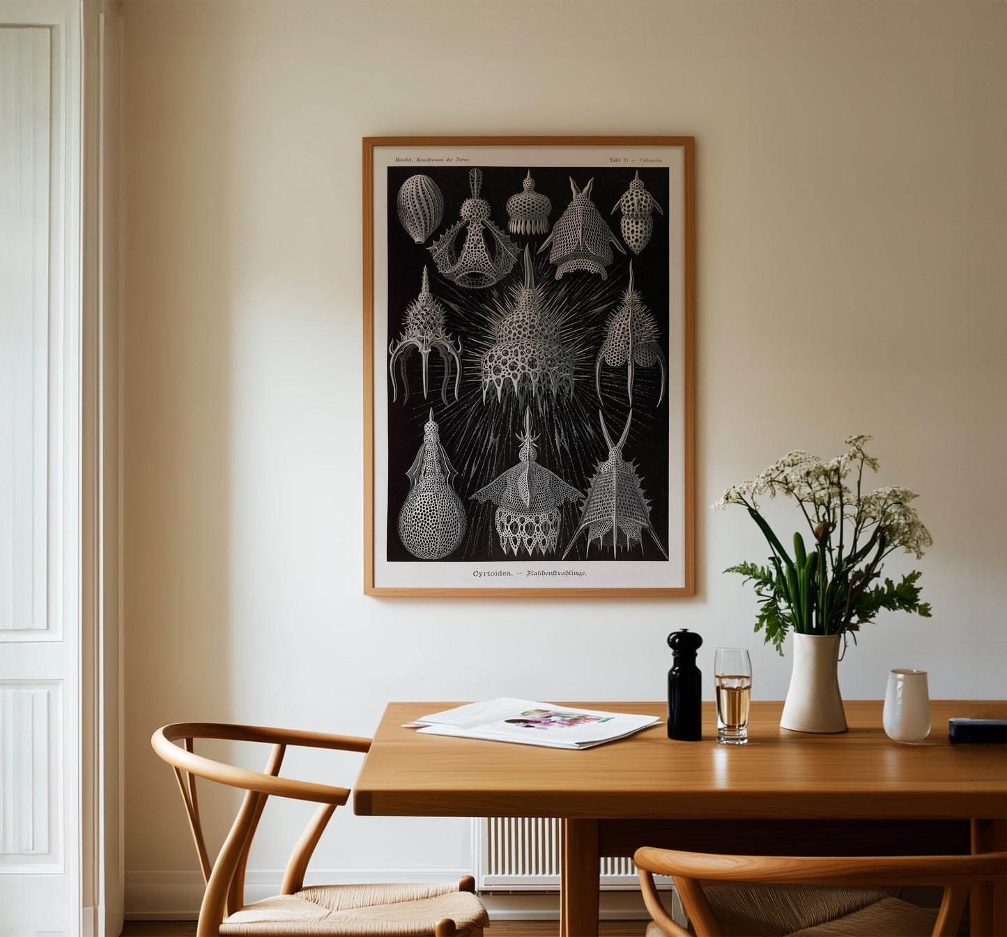 Ernst Haeckel - Cyrtoidea Art Print