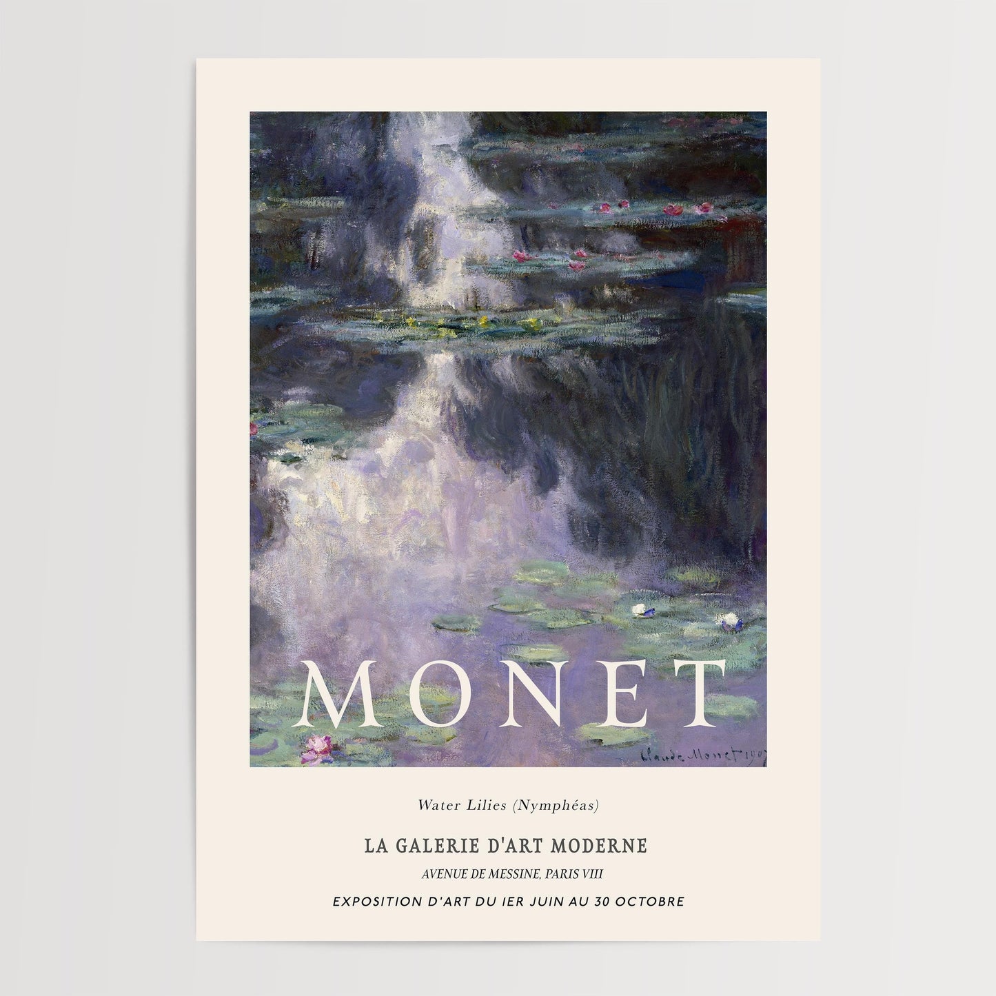 Monet - Water Lilies Print