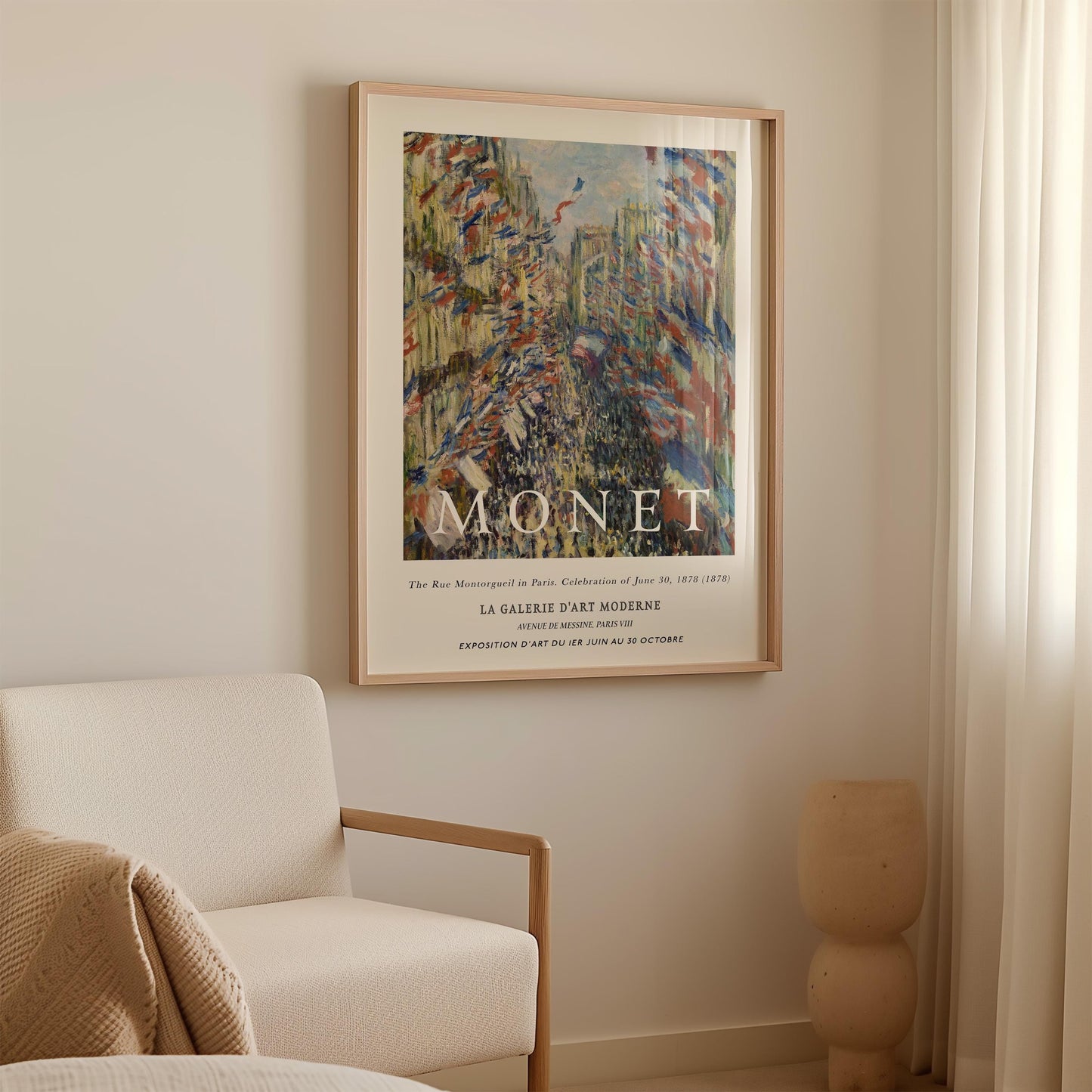 Monet - Paris Celebration Print