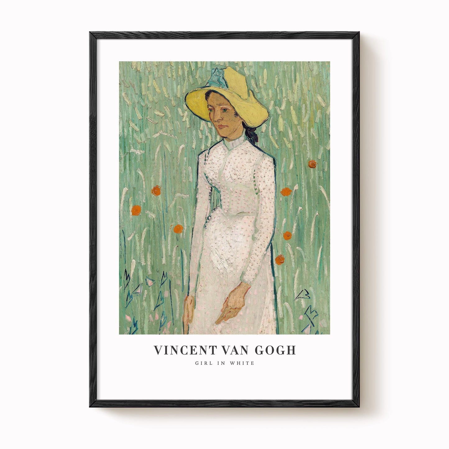 Van Gogh - Girl in White Print