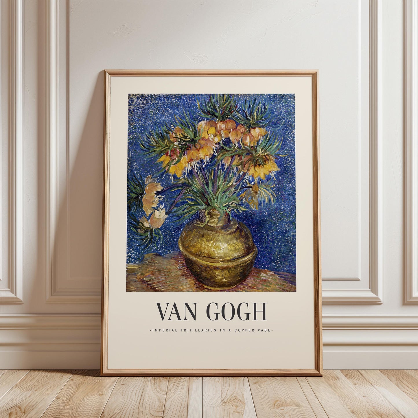 Van Gogh - Imperial Fritillaries In A Copper Vase Print