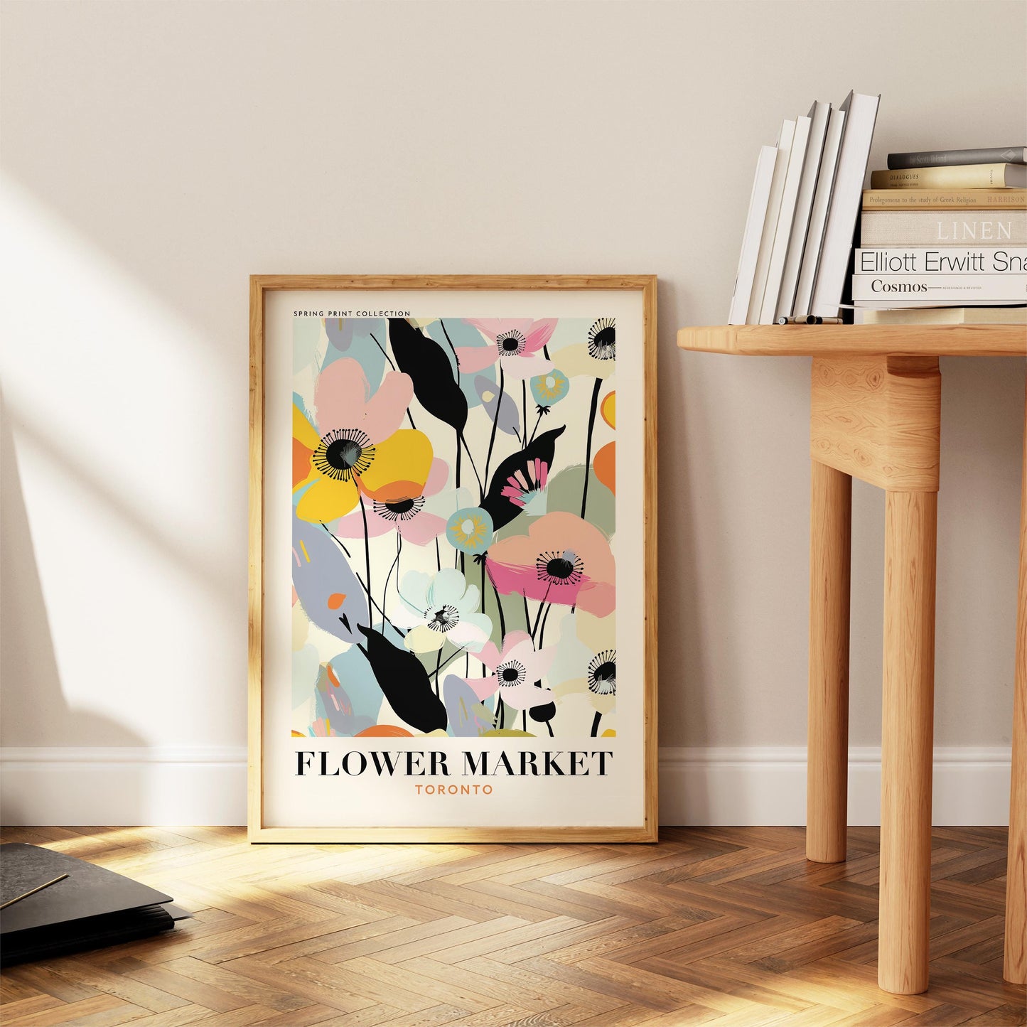 Toronto Flower Market Print