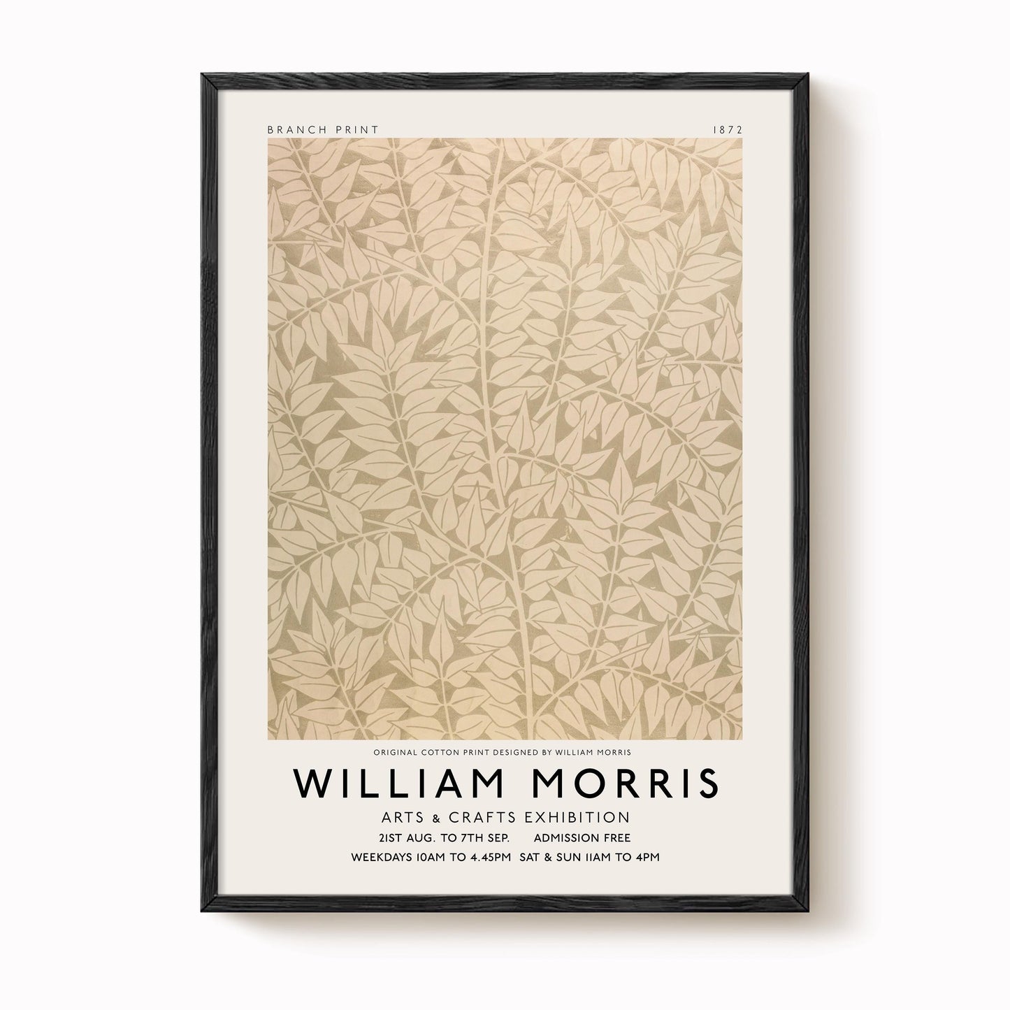 William Morris - Branch Pattern Print