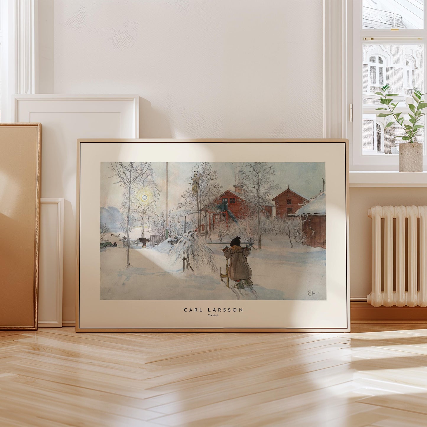 Carl Larsson - The Yard Print